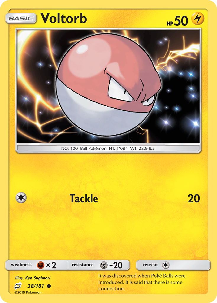 Voltorb (38/181) [Sun & Moon: Team Up] - The Mythic Store | 24h Order Processing