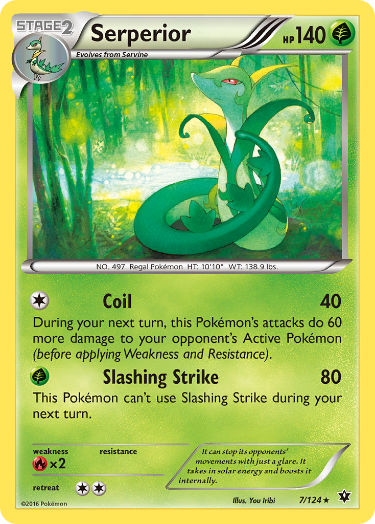 Serperior (7/124) [XY: Fates Collide] - The Mythic Store | 24h Order Processing