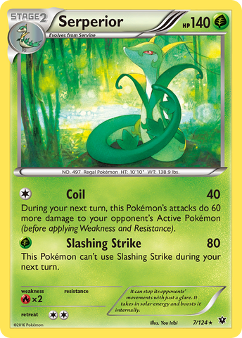 Serperior (7/124) [XY: Fates Collide] - The Mythic Store | 24h Order Processing