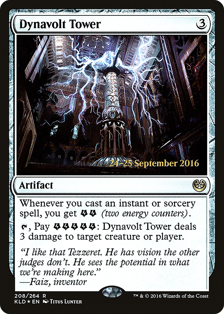 Dynavolt Tower [Kaladesh Prerelease Promos] - The Mythic Store | 24h Order Processing