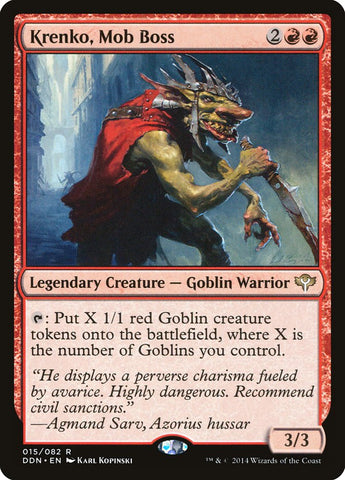 Krenko, Mob Boss [Duel Decks: Speed vs. Cunning] - The Mythic Store | 24h Order Processing