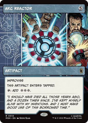 Arc Reactor (Borderless) [Marvel Super Heroes] - The Mythic Store | 24h Order Processing