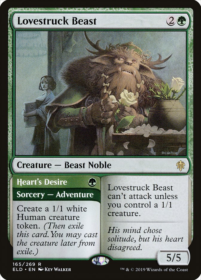 Lovestruck Beast // Heart's Desire [Throne of Eldraine] - The Mythic Store | 24h Order Processing