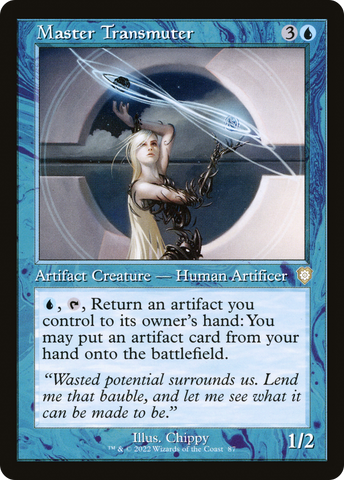 Master Transmuter (Retro) [The Brothers' War Commander] - The Mythic Store | 24h Order Processing