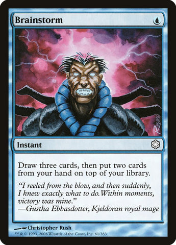 Brainstorm [Coldsnap Theme Decks] - The Mythic Store | 24h Order Processing