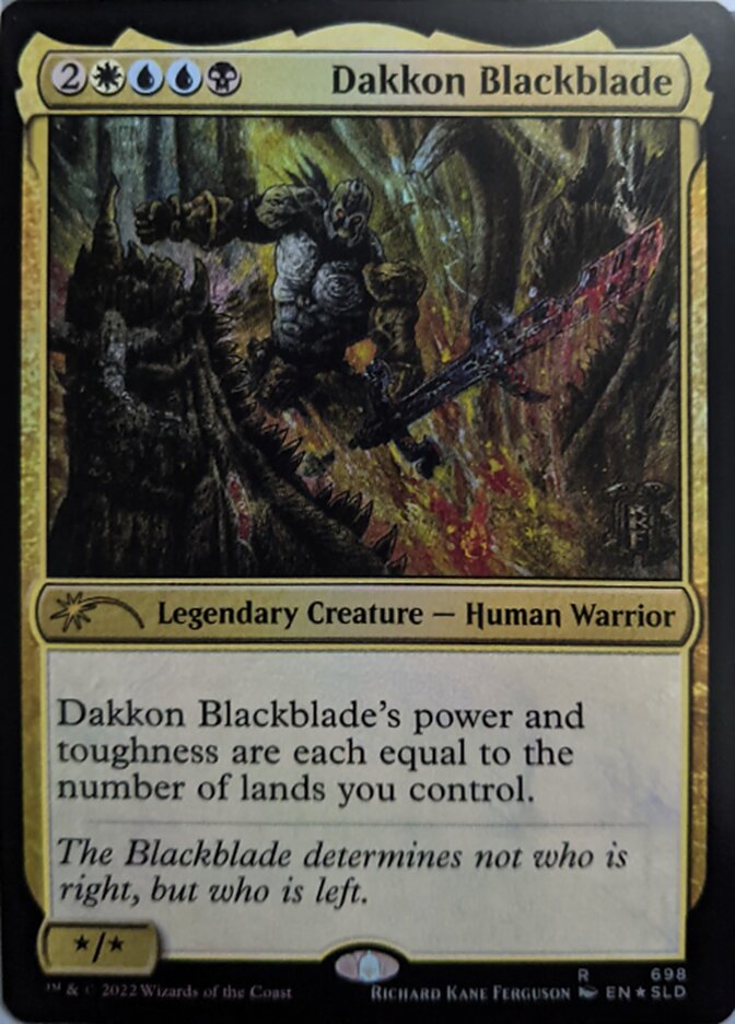 Dakkon Blackblade [Secret Lair Drop Promos] - The Mythic Store | 24h Order Processing