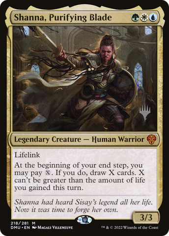 Shanna, Purifying Blade (Promo Pack) [Dominaria United Promos] - The Mythic Store | 24h Order Processing