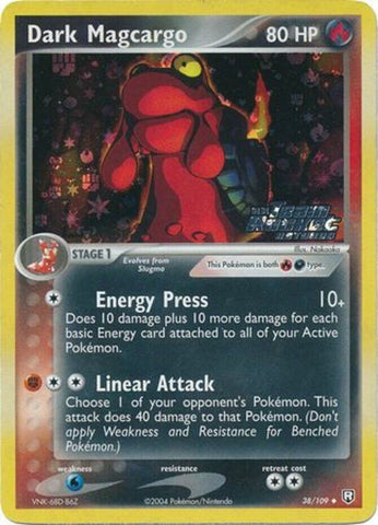 Dark Magcargo (38/109) (Stamped) [EX: Team Rocket Returns] - The Mythic Store | 24h Order Processing