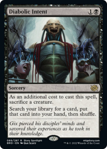Diabolic Intent (Promo Pack) [The Brothers' War Promos] - The Mythic Store | 24h Order Processing