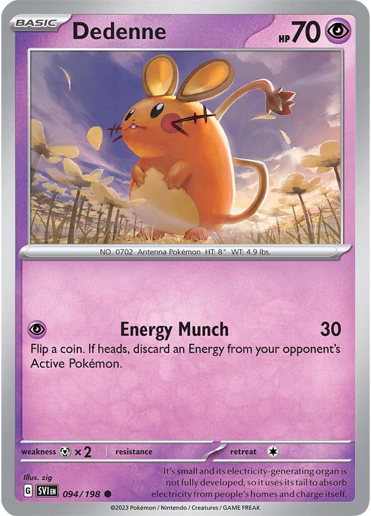 Dedenne (094/198) [Scarlet & Violet: Base Set] - The Mythic Store | 24h Order Processing
