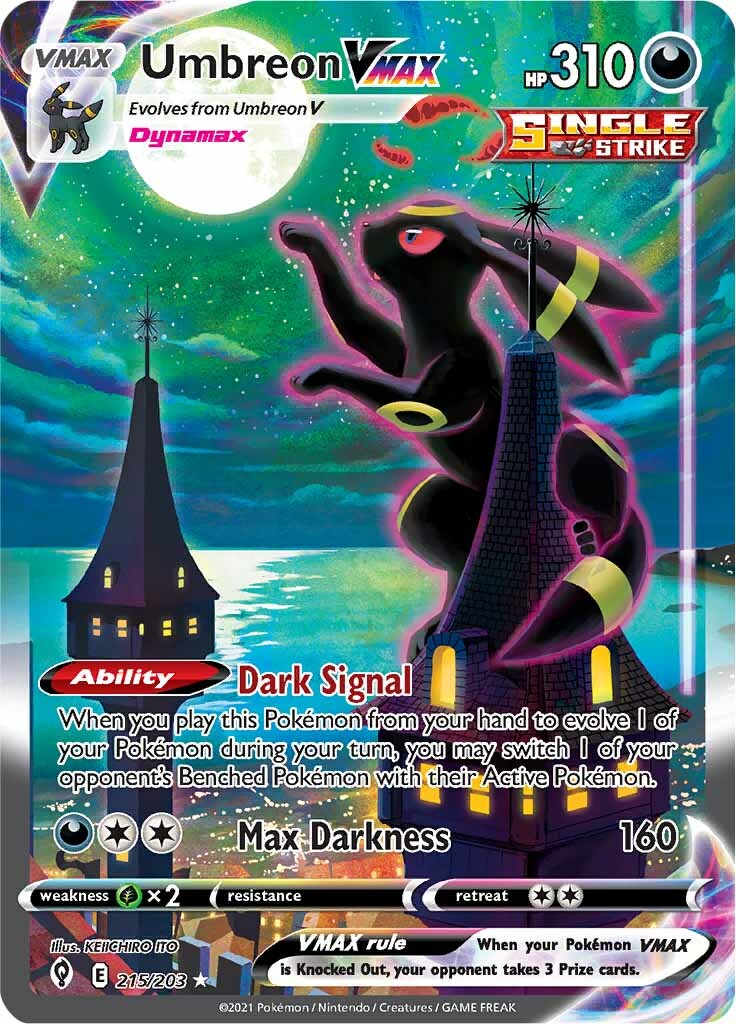 Umbreon VMAX (215/203) [Sword & Shield: Evolving Skies] - The Mythic Store | 24h Order Processing