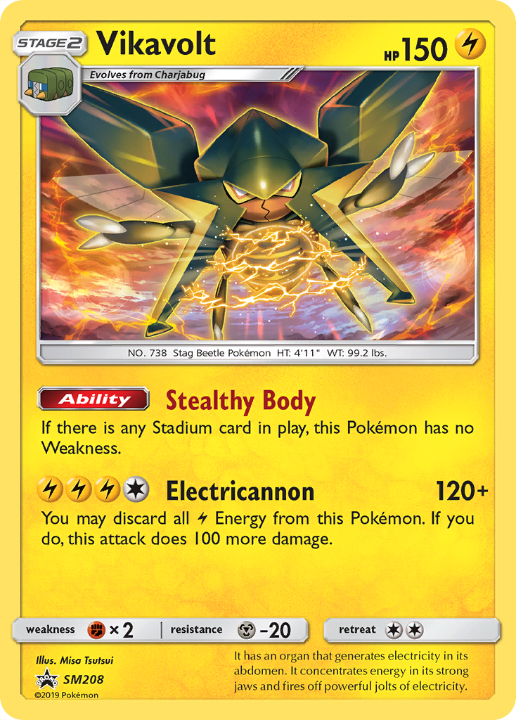 Vikavolt (SM208) [Sun & Moon: Black Star Promos] - The Mythic Store | 24h Order Processing
