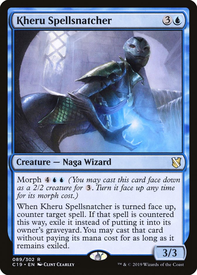 Kheru Spellsnatcher [Commander 2019] - The Mythic Store | 24h Order Processing