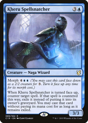 Kheru Spellsnatcher [Commander 2019] - The Mythic Store | 24h Order Processing