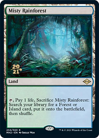Misty Rainforest [Modern Horizons 2 Prerelease Promos] - The Mythic Store | 24h Order Processing
