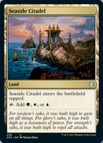 Seaside Citadel [Dungeons & Dragons: Adventures in the Forgotten Realms Commander] - The Mythic Store | 24h Order Processing