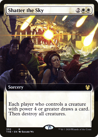 Shatter the Sky (Extended Art) [Theros Beyond Death] - The Mythic Store | 24h Order Processing
