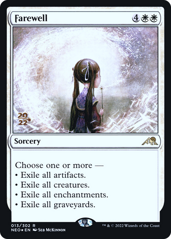 Farewell [Kamigawa: Neon Dynasty Prerelease Promos] - The Mythic Store | 24h Order Processing