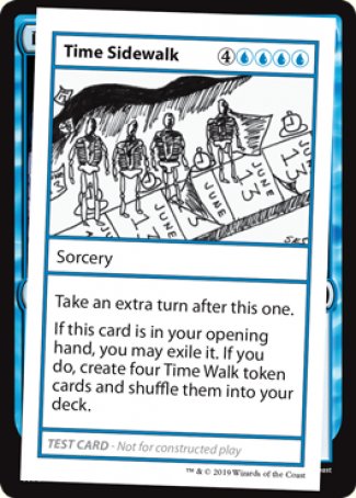 Time Sidewalk (2021 Edition) [Mystery Booster Playtest Cards] - The Mythic Store | 24h Order Processing