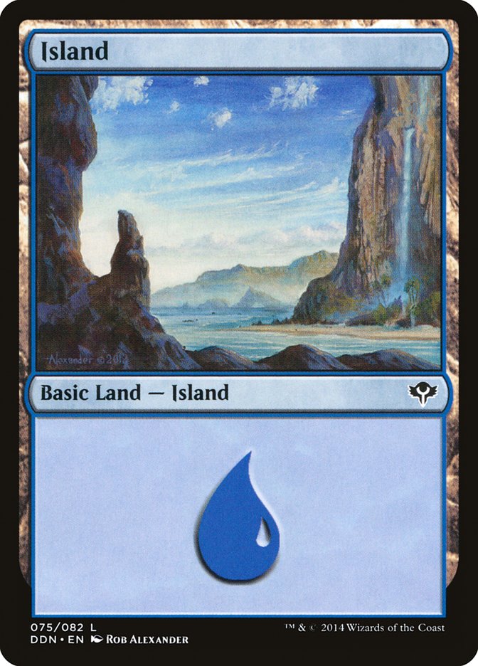 Island (75) [Duel Decks: Speed vs. Cunning] - The Mythic Store | 24h Order Processing