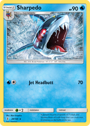 Sharpedo (28/145) [Sun & Moon: Guardians Rising] - The Mythic Store | 24h Order Processing