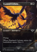 Dunland Crebain (Borderless Alternate Art) [The Lord of the Rings: Tales of Middle-Earth] - The Mythic Store | 24h Order Processing