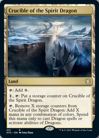Crucible of the Spirit Dragon [Dungeons & Dragons: Adventures in the Forgotten Realms Commander] - The Mythic Store | 24h Order Processing