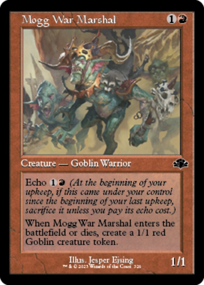 Mogg War Marshal (Retro) [Dominaria Remastered] - The Mythic Store | 24h Order Processing