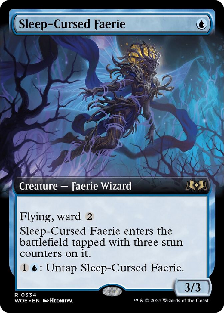 Sleep-Cursed Faerie (Extended Art) [Wilds of Eldraine] - The Mythic Store | 24h Order Processing