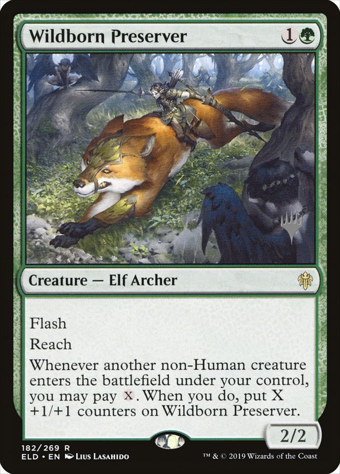 Wildborn Preserver (Promo Pack) [Throne of Eldraine Promos] - The Mythic Store | 24h Order Processing