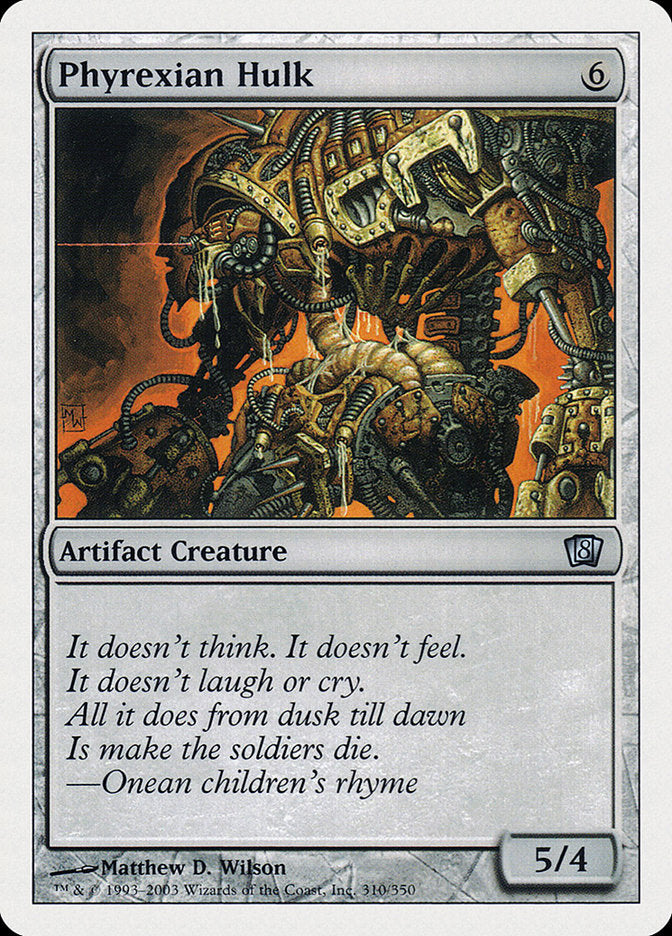 Phyrexian Hulk [Eighth Edition] - The Mythic Store | 24h Order Processing