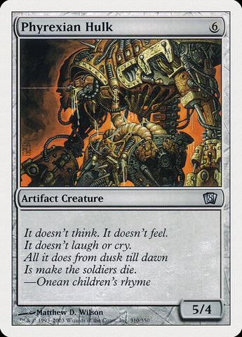 Phyrexian Hulk [Eighth Edition] - The Mythic Store | 24h Order Processing