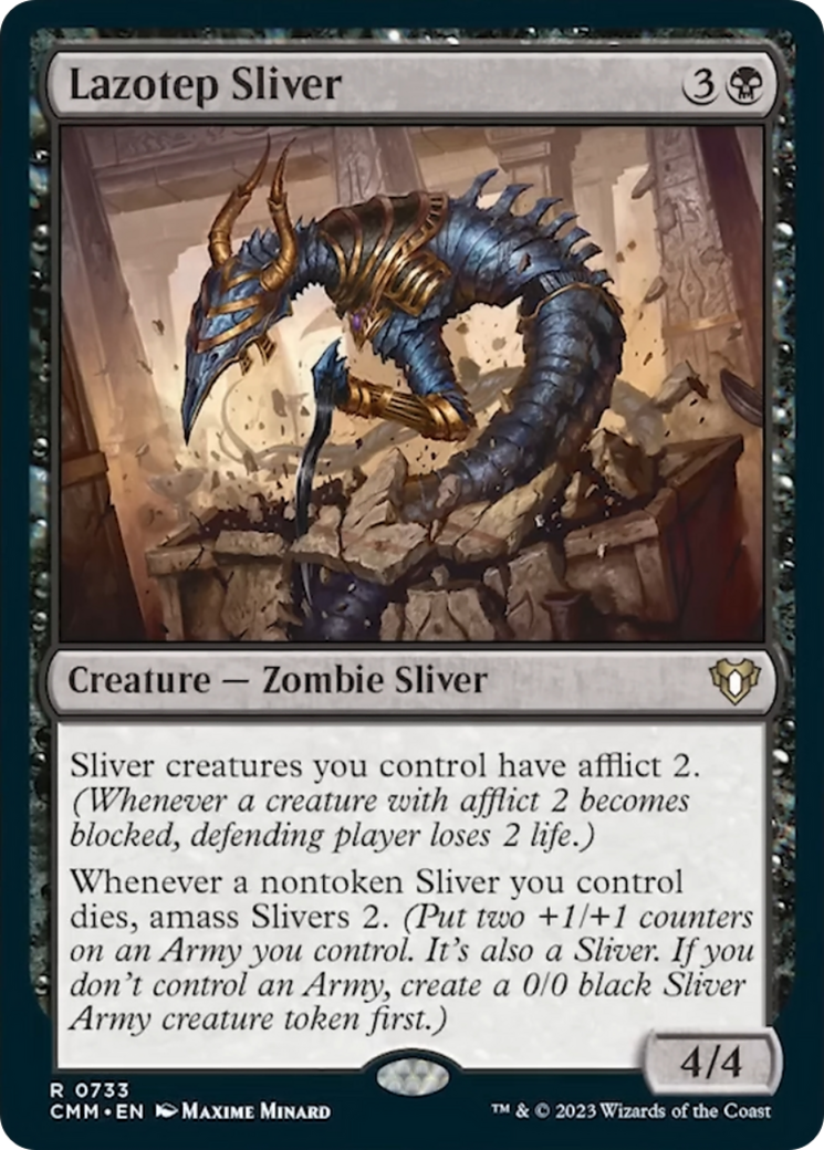 Lazotep Sliver [Commander Masters] - The Mythic Store | 24h Order Processing