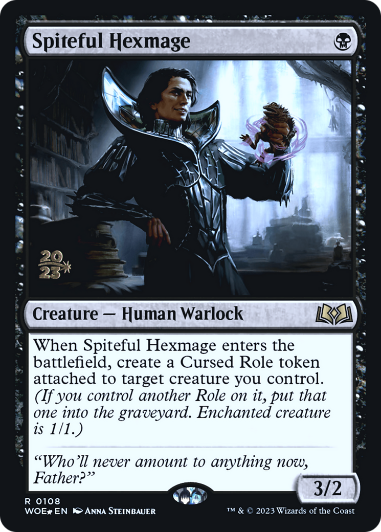 Spiteful Hexmage [Wilds of Eldraine Prerelease Promos] - The Mythic Store | 24h Order Processing