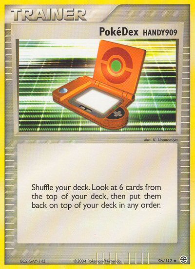 PokeDex HANDY909 (96/112) [EX: FireRed & LeafGreen] - The Mythic Store | 24h Order Processing