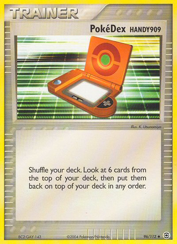 PokeDex HANDY909 (96/112) [EX: FireRed & LeafGreen] - The Mythic Store | 24h Order Processing