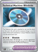Technical Machine: Blindside (176/182) [Scarlet & Violet: Paradox Rift] - The Mythic Store | 24h Order Processing