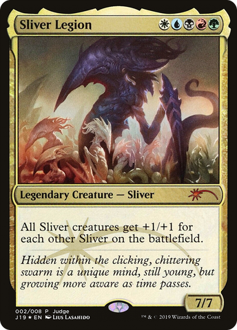 Sliver Legion [Judge Gift Cards 2019] - The Mythic Store | 24h Order Processing