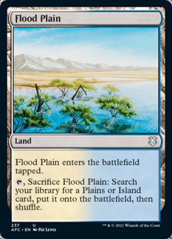 Flood Plain [Dungeons & Dragons: Adventures in the Forgotten Realms Commander] - The Mythic Store | 24h Order Processing