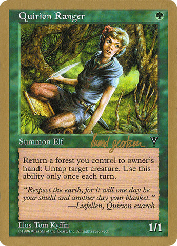 Quirion Ranger (Svend Geertsen) [World Championship Decks 1997] - The Mythic Store | 24h Order Processing