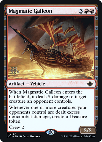 Magmatic Galleon [The Lost Caverns of Ixalan Prerelease Cards] - The Mythic Store | 24h Order Processing