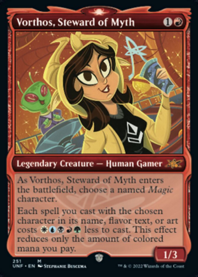 Vorthos, Steward of Myth (Showcase) [Unfinity] - The Mythic Store | 24h Order Processing
