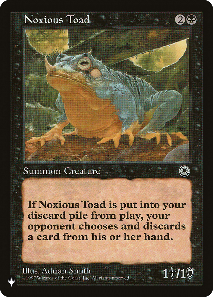 Noxious Toad [The List] - The Mythic Store | 24h Order Processing