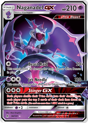 Naganadel GX (56/131) [Sun & Moon: Forbidden Light] - The Mythic Store | 24h Order Processing