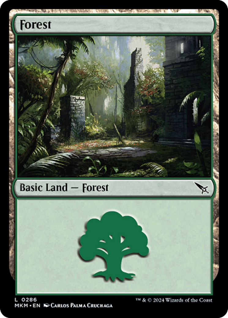 Forest (0286) [Murders at Karlov Manor] - The Mythic Store | 24h Order Processing