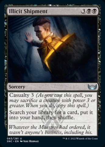 Illicit Shipment [Streets of New Capenna] - The Mythic Store | 24h Order Processing