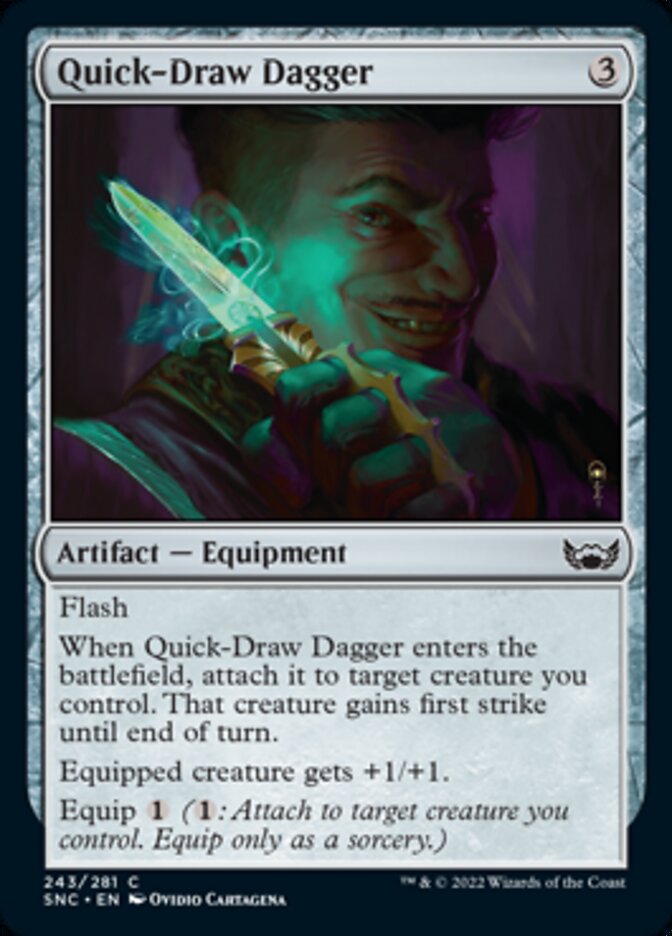 Quick-Draw Dagger [Streets of New Capenna] - The Mythic Store | 24h Order Processing