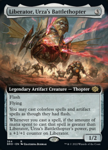 Liberator, Urza's Battlethopter (Extended Art) [The Brothers' War] - The Mythic Store | 24h Order Processing