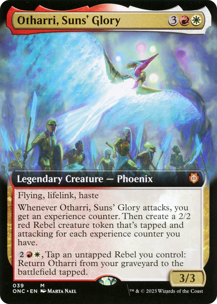 Otharri, Suns' Glory (Extended Art) [Phyrexia: All Will Be One Commander] - The Mythic Store | 24h Order Processing