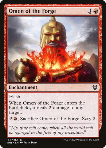 Omen of the Forge [Theros Beyond Death] - The Mythic Store | 24h Order Processing